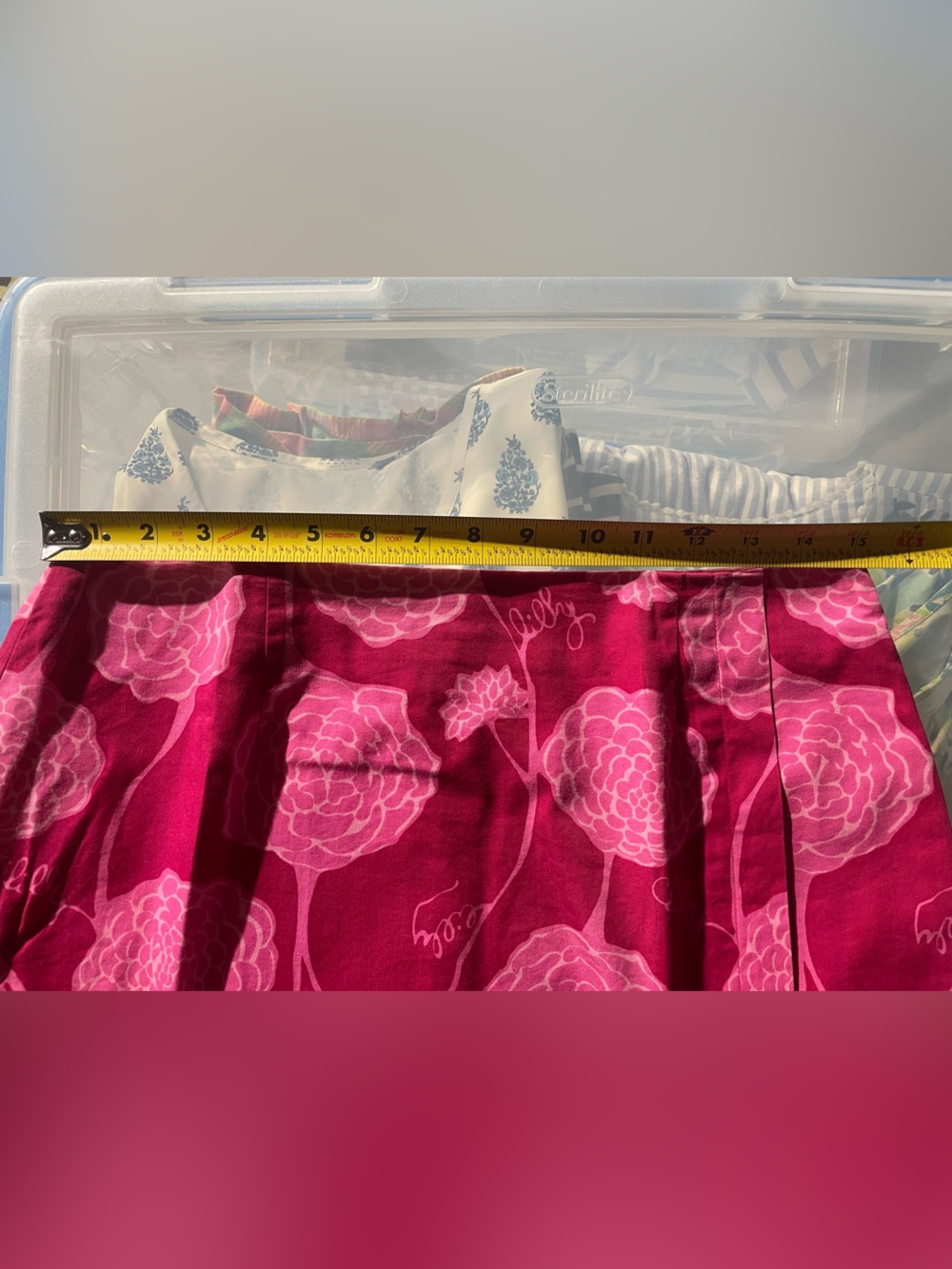 Lilly Pulitzer Pink Floral Mini Skirt - Picture 7 of 7